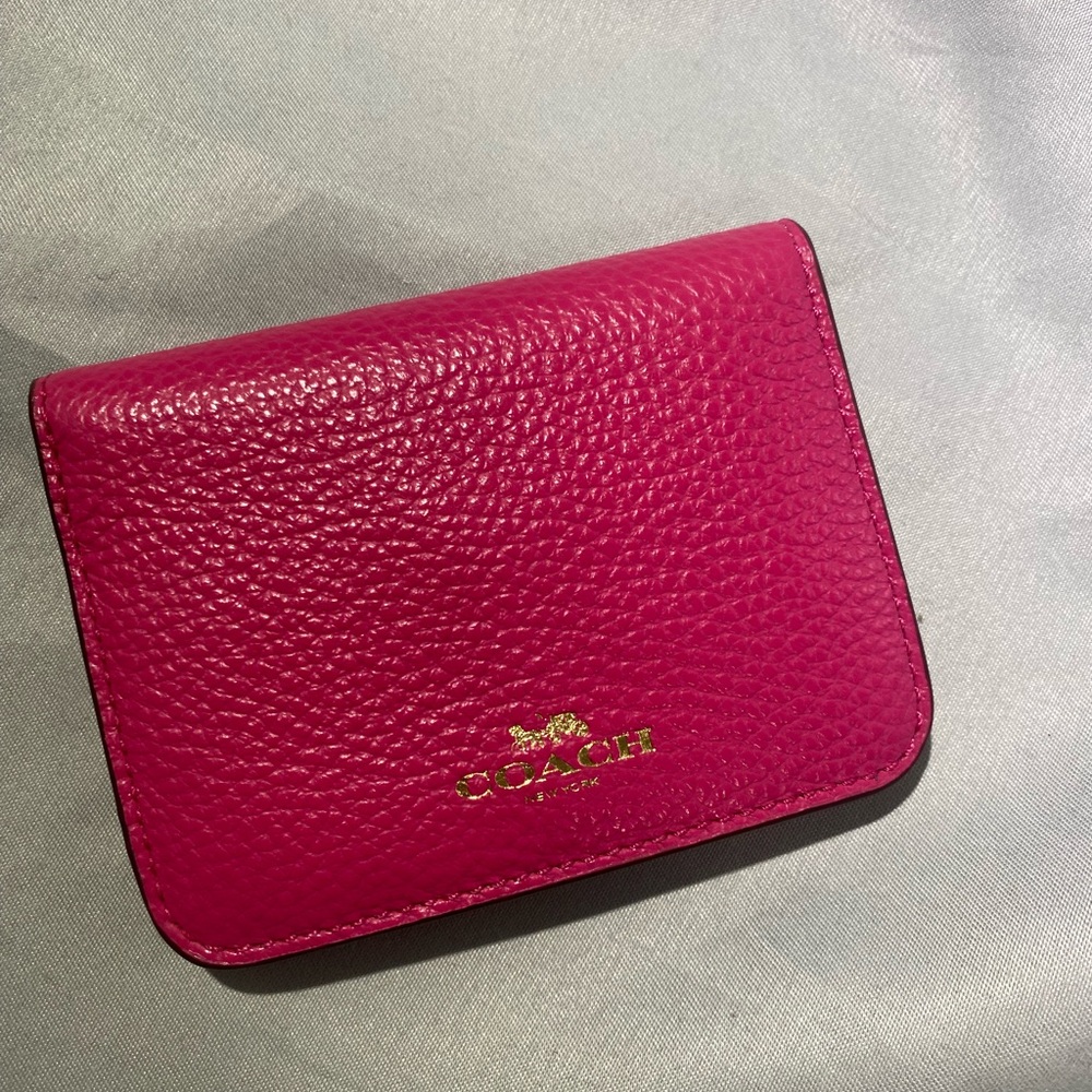 Coach card holder brand new